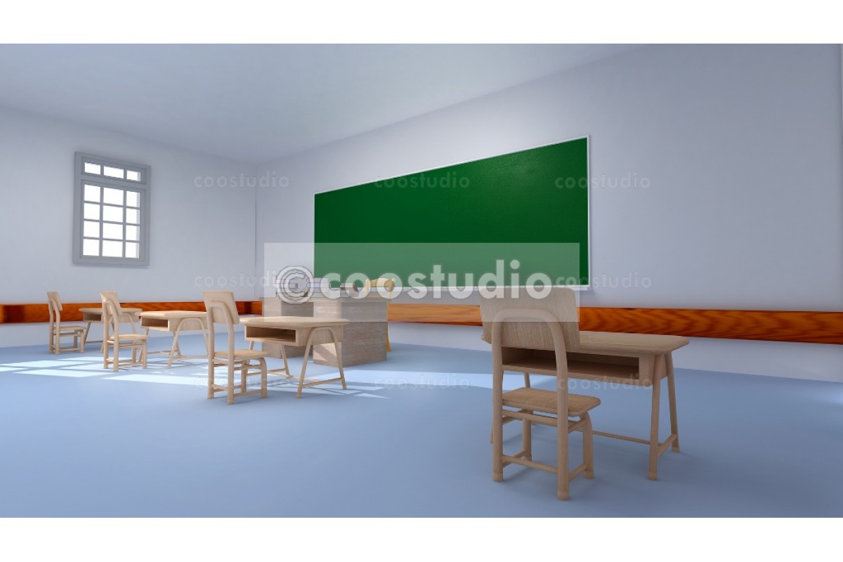 school Classroom without students 16