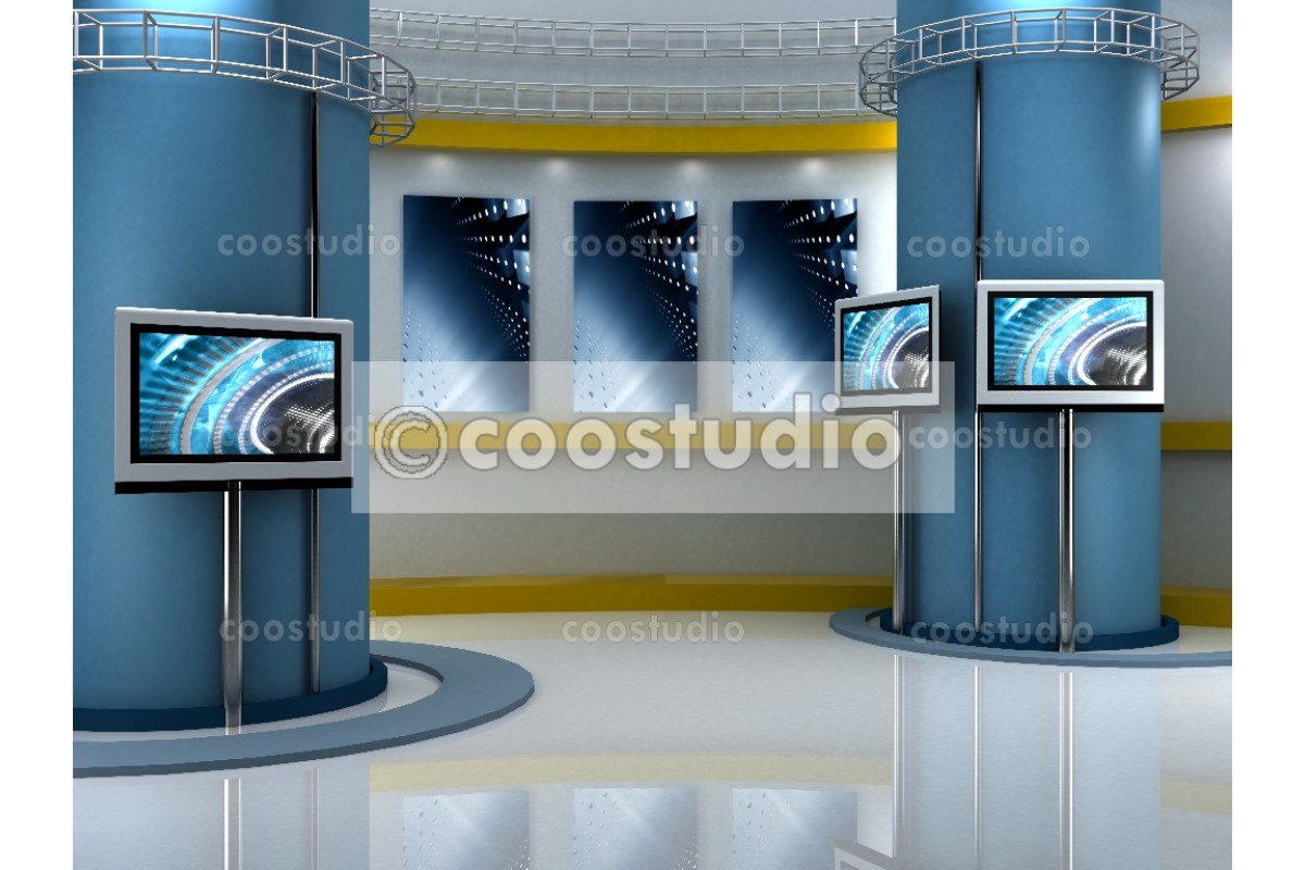 studio tv virtual set 22